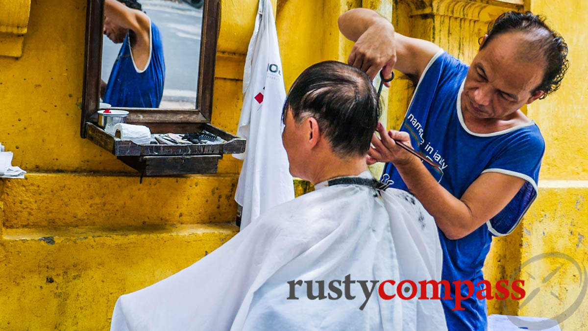 Hanoi haircut